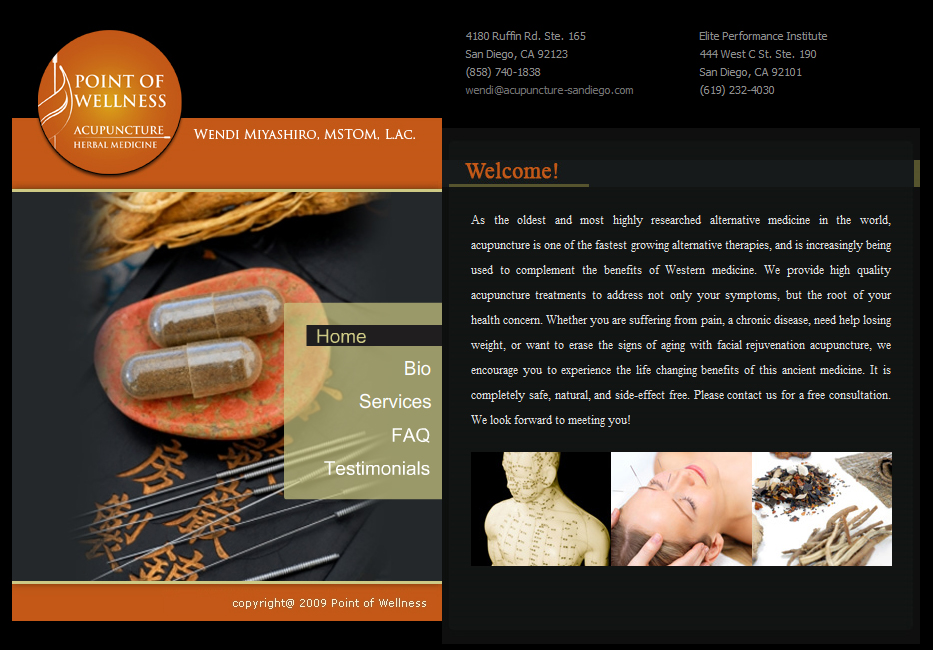 Point of Wellness - Acupuncture - San Diego
